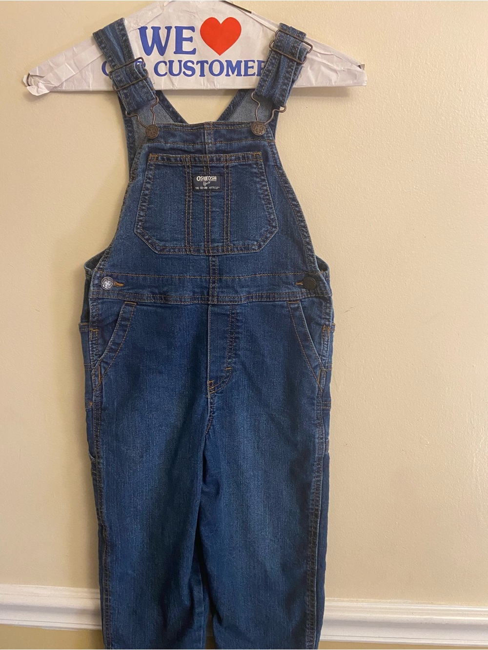 Oshkosh denim overalls